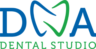 dna dental studio burbank logo